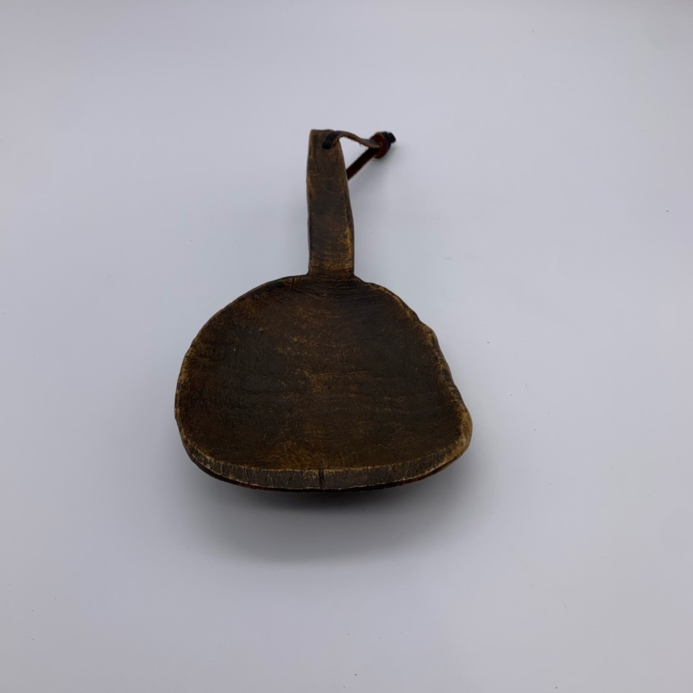 Farmhouse Kitchen Vintage Butter Lard Paddle Made Of Resin With Leather Hang